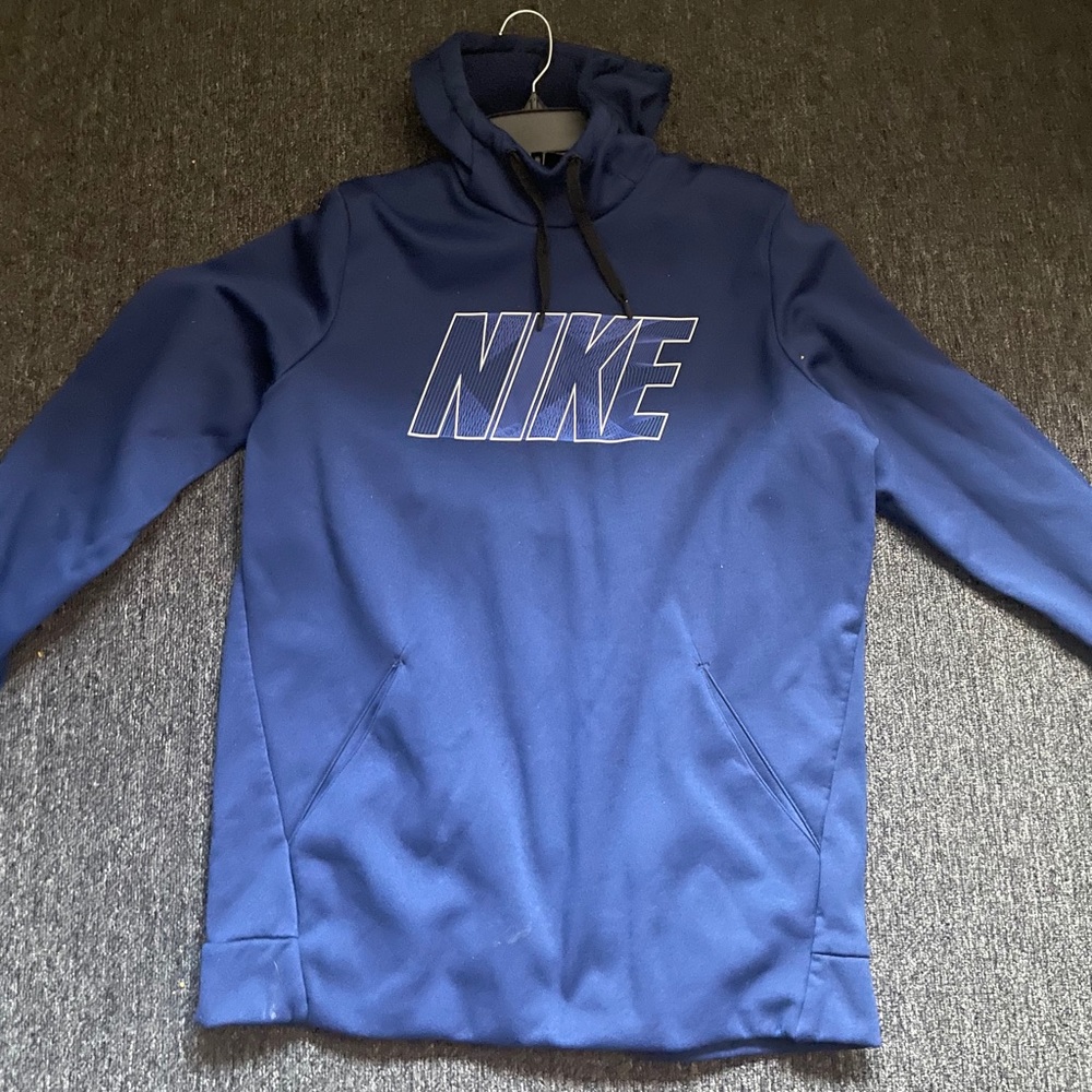 dark blue nike hoodie
